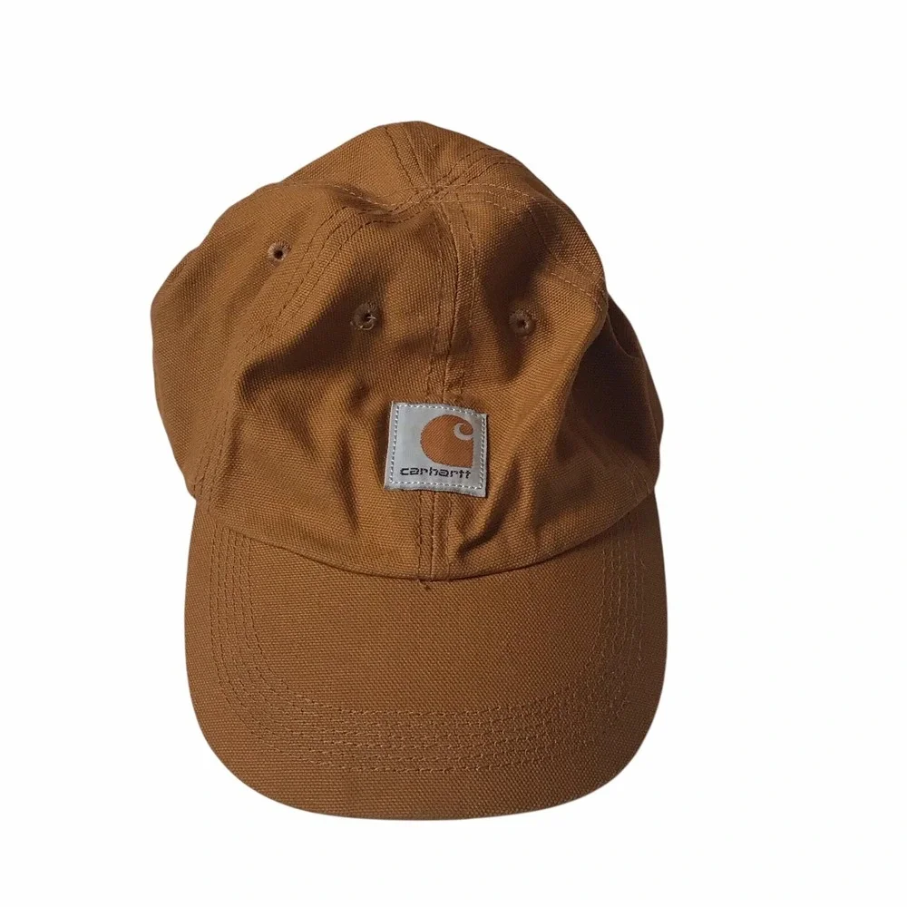 Carhartt Hat Cap‎ Strap Back Youth Canvas Brown ChildAdjustable Outdoor Unisex